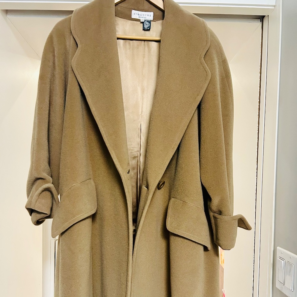 Vintage French Wool Coat